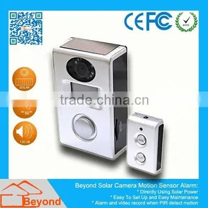 Wifi Security System Solar Camera Alarm With Video Record and Solar Panel thumbnail-1