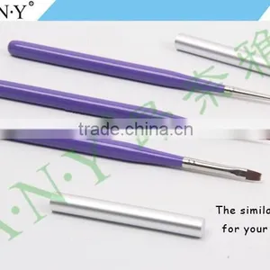 ANY Nail Art Beauty Design Wood Handle Nylon Hair Decorative Nail Brush Gel Painting thumbnail-4