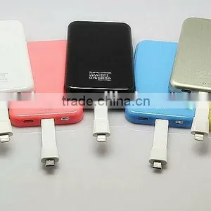 2014 New Type Power Bank,4000mah Sucker Power Bank 6 Colors thumbnail-1