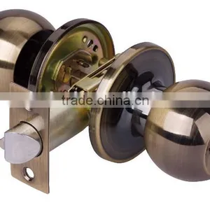 Best Selling Institution ORB Black Knobs Lock for Storeroom thumbnail-5