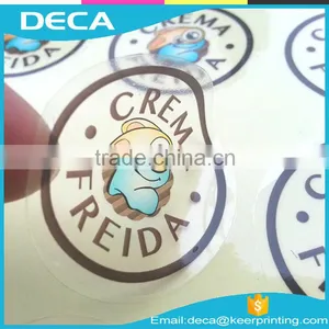 Custom Clear Vinyl Sticker Die Cut Decal Sticker thumbnail-6