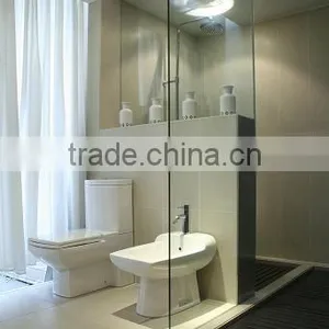 High Quality Tempered Glass Shower Partition for Wholesale thumbnail-2