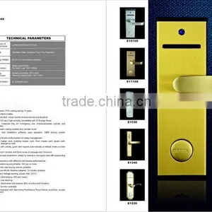 ORBITA Golden Color IC Card Hotel Lock With Advance Quality thumbnail-1