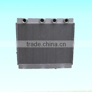 Finned Aluminium Oil Cooler/cooling Fan Motors Compressor for Air Cooling Parts Screw Air Compressor Parts thumbnail-3