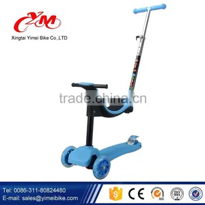 CE Approved 3 Wheel Pedal Kids Self Balancing Scooter / Cheap Kick Scooters for Kid Heavy Duty / Foot Balance Children Scooter thumbnail-3