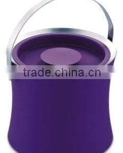Colorful Double Wall Ice Bucket in V Shape thumbnail-1