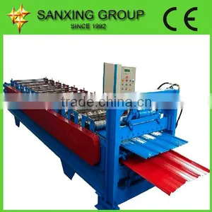 Double Layers Flat Roof Sheet Making Machine thumbnail-2