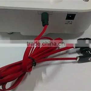 24W Mini Multimedia LCD Image System LED Projector Port - Black thumbnail-4