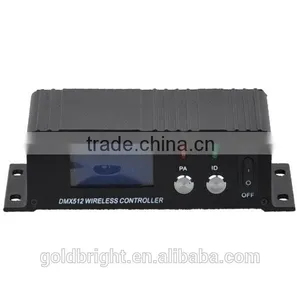 126 Channels 2.4G LCD DMX512 Receiver / Transmitter DMX Wireless Receiver thumbnail-1