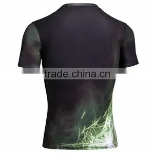 Digital Printing Sublimated Dri Fit Spandex Workout Women Wearing Tight Sport Mens Wear Quality Choice thumbnail-2