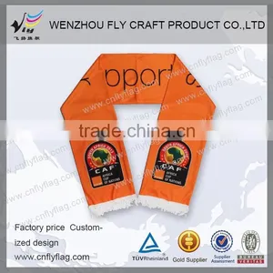 Custom Football Fan Satin Scarf thumbnail-1