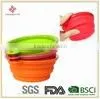 Collapsible Plastic Tableware Bowl for Dog Pet thumbnail-1