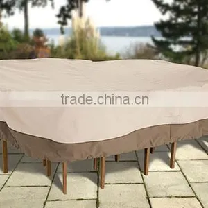 Hot Waterproof Outdoor Furniture Cover For Patio Set Round Table thumbnail-2