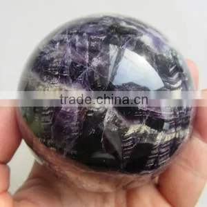 New Coming Hot Sale High Quality Gifted Fluorite Crystal Ball thumbnail-1