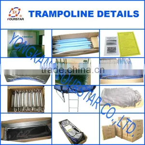 15ft Safety Net Home Use Trampoline for Adults thumbnail-4