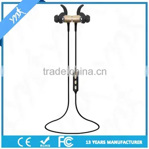 Sporty Wireless Stereo Bluetooth Headset With Magnetic, Sports Bluetooth Earphone Magnetic thumbnail-3