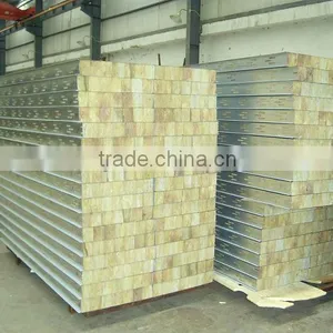 High Quality Rock Wool Sandwich Wall Panel thumbnail-1
