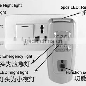 Rechargeable LED Torch Emergency Light Power Failure Night Lamp thumbnail-1