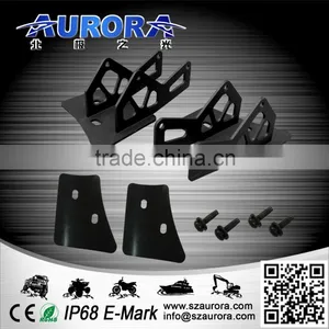 Windshield Pillar Mount Bracket for Dual LED Lights thumbnail-1