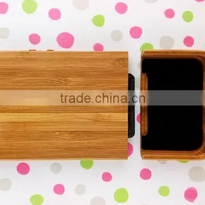 OEM Carbonized Bamboo Wood Cell Case for Iphone Cover for Iphone 5 Two Parts With Press Key thumbnail-5