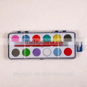12 Colors Enconomic Quality Water Color/tempera Colours thumbnail-1