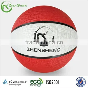 Zhensheng Promotional Rubber Basketballs With Custom Logo Printed thumbnail-2