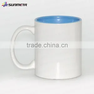 A Grade Sunmeta Directly Ceramic 11oz Blank Sublimation Color Mug thumbnail-3
