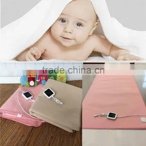 Micro-fleece Cream-colored Electric Heating Blanket With Sleeve thumbnail-2