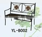 Garden Metal Bench thumbnail-1