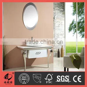 Stainless Steel Bathroom Vanity Set T-6641 thumbnail-1