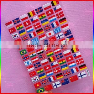 National Flag EVA Sticker Puffy Sticker thumbnail-1