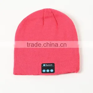 Bluetooth Beanie Hat,Winter Outdoor Sport Premium Knit Cap With Wireless Stereo Headphone thumbnail-6