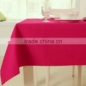 1PC Plain Oxford Wholesale Polyester Table Cloth thumbnail-1