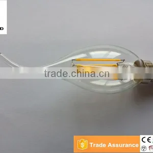 China 4W E12/E14 B35 LED Filament Flameless Candle Bulb Light Lamp CE/RoSH/TUV/FCC/UL 755 thumbnail-1