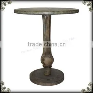 Curio Wooden Round Coffee Table thumbnail-1