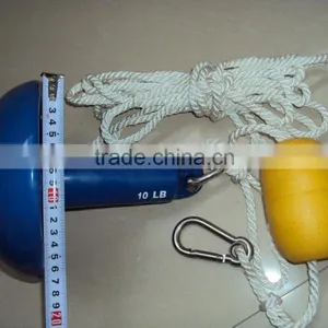 PVC /PE Coated River Anchor / Mushroom Anchor thumbnail-3