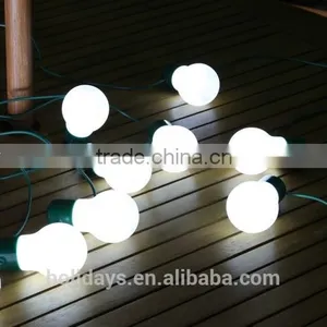 6M White Solar Party Festoon LED Light Bulb thumbnail-3