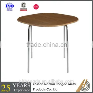 Hot Selling Iron Frame MDF Top Dining Table thumbnail-1