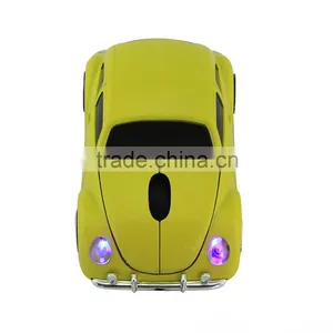Computer Accessories LED Light Car Shape Wireless Mouse for Corporate Gift thumbnail-1