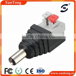 DC Power Male Jack Plug Adapter Connector for CCTV Camera BNC Balun thumbnail-1