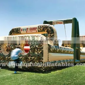 Big Inflatable Obstacle Course for Adults Giantt Inflatable Games China Inflatable Adventure Challenge Jumping Zone thumbnail-3