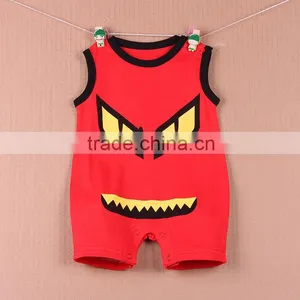 Sleeveless Leotard Boxer Romper Kaidang Siamese Vest Summer Climbing Clothing 0-2 Years thumbnail-6