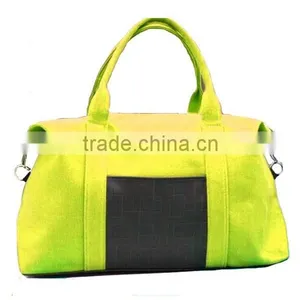 Canvas Weekend Duffle Bag Tote Travel Bag thumbnail-2