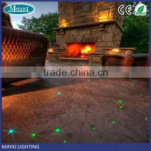 11mm Solid Core End Glow Fiber Cable With Black PVC Cover for Outdoor Decoration thumbnail-1