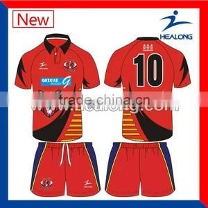 Cheap Custom College Rugby Jerseys Rugby Shirt in High Quality thumbnail-1