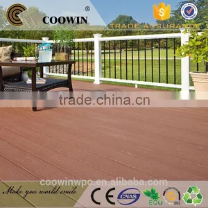 Decorative Grey Solid Artificial Indoors Interior Outdoor Wooden Flooring thumbnail-2