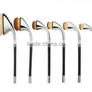 2016 Hot Selling Wholesale Golf Shape 9pcs Oval Brush Makeup thumbnail-2
