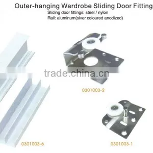 Outer-hanging Wardrobe Sliding Door Fittings thumbnail-1