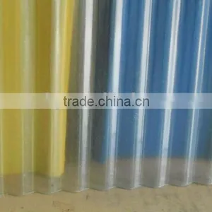 Shandong Weave Shape/trapezoid Shape FRP Panels,roof Green Tiles thumbnail-1