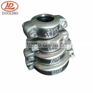 Duoling FRP Stainless Steel Shaft Coupling Ss316 Pipe Fittings thumbnail-2